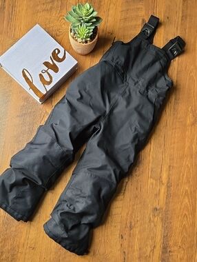 Kids all in motion Target XS (4/5) Black Waterproof Adjustable Winter Snow Pants
